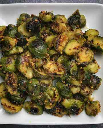 english-panfriedbrusselssproutshoneymustard