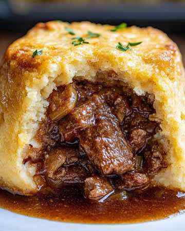 english-steakonionsuetpudding