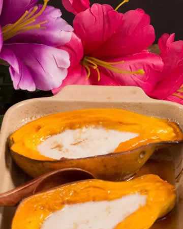 marshallese-bakedpapayacoconutcream