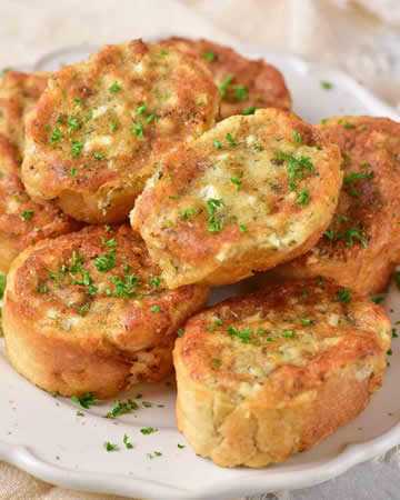 airfryer-garlicbread
