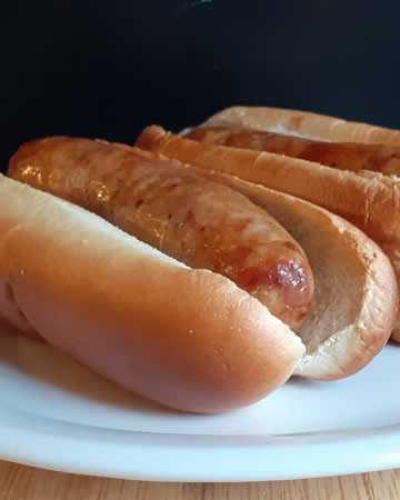 airfryer-sausagebuns