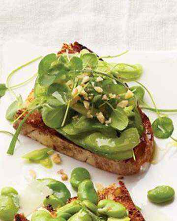 avocadoceleryscallionbruschettamache
