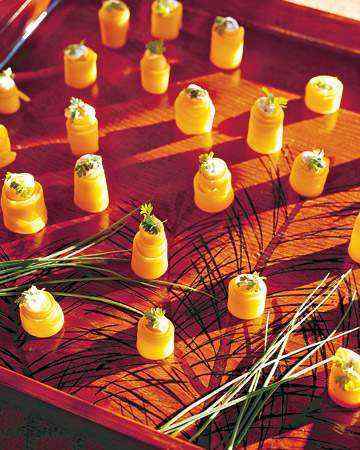 carrotrouladesradishherbgoatcheese