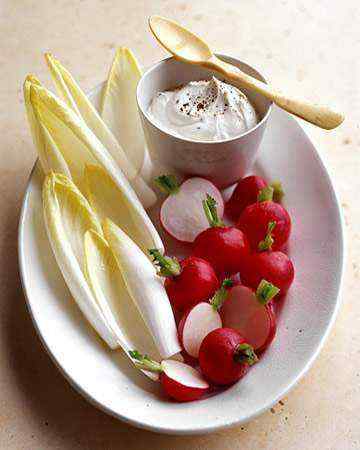 cruditesgoatcheesedip