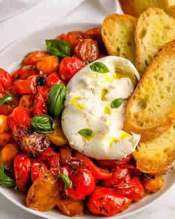 roastedtomatoescreamyburratas