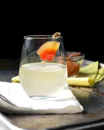 fizzygingercocktailpickledwatermelonrind