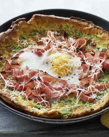 dutchbabypancakeshameggspinach