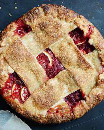 strawberrylemonlatticepie