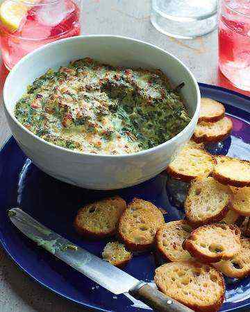 spinachbacononiondip