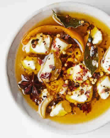 marinatedgoatcheeseherbsspices