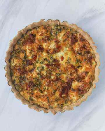 tomatoprosciuttogoatcheesequiche