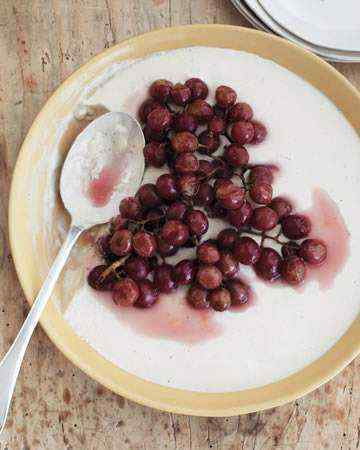 pannacottaroastedgrapes