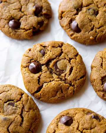 almondbutterchocolatechipcookiesgf