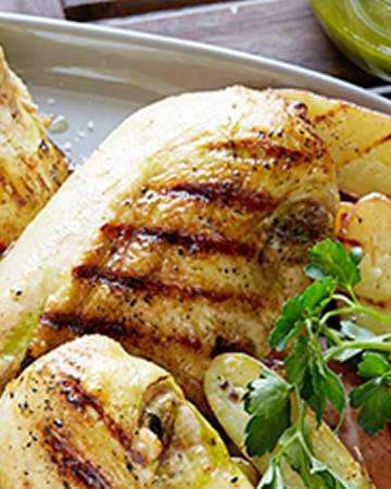grilledchickengarlicoreganovinaigrettepotatoes