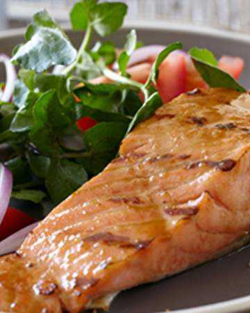 grilledsalmonbrownsugarmustardglaze