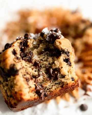 almondflourbananachocolatechipproteinmuffins