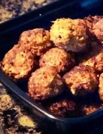 meatballsspinachprotein