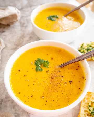 roastedbutternutsquashsoupprotein