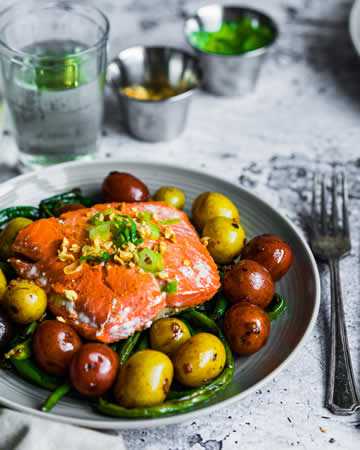 instantpot-salmonpotatoesstringbeans