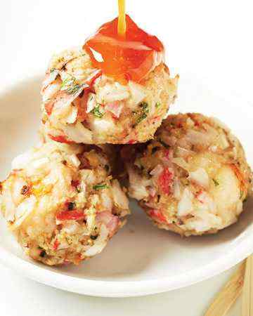 sweetspicyseafoodmeatballs