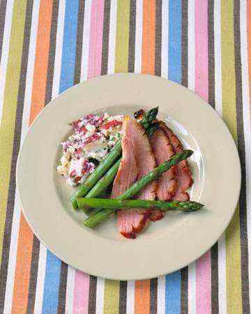 bourbonglazedham