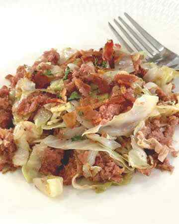 cornedbeefcabbageskillet