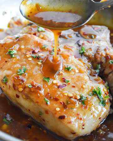 honeygarlicporkchops