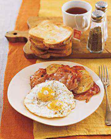 irishbaconroastedpotatoesshallotsthyme