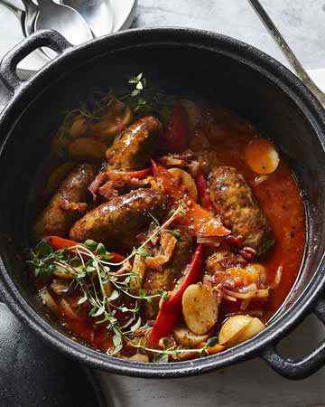 sausageredpepperhotpot