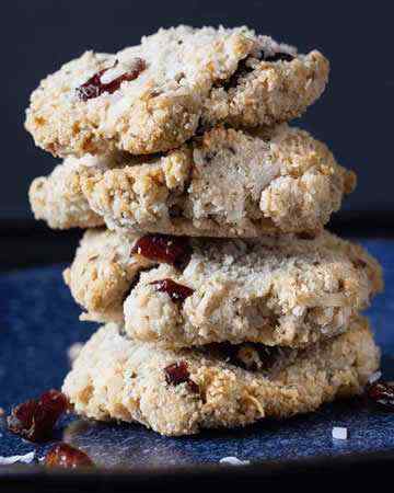 almondflourcoconutcranberrycookies2