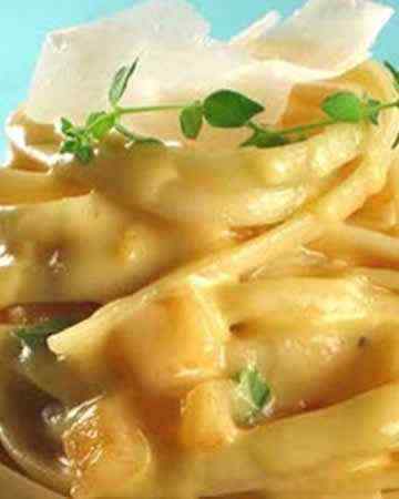 cantaloupepancettacreamsauce