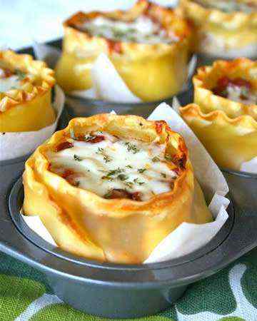 lasagnacups