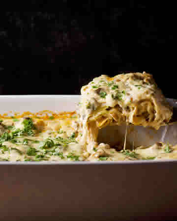 mushroomlasagnaparmesanbechamel