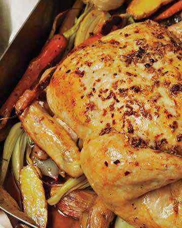 roastchickenrootvegetablescitrus
