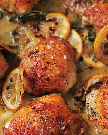 roastedchickenthighslemonoregano