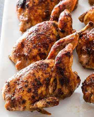 roastedquailpomegranatemolasses