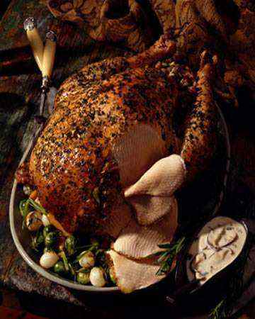 roastturkeyherbrubshitakemushroomgravy