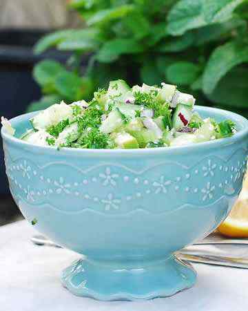 celeryapplecucumbersaladlimedressing