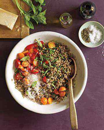 grainpestosaladcherrytomatoes
