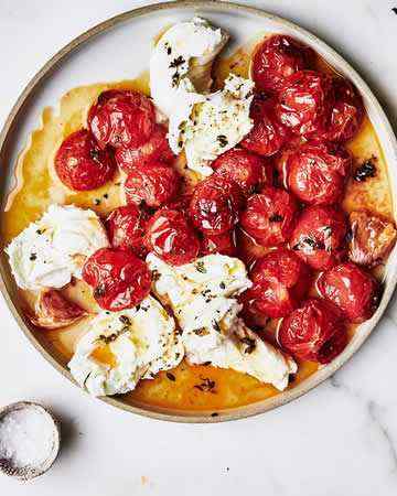 roastedcherrytomatocaprese