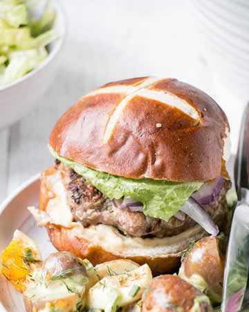 porkburgersapplemustard