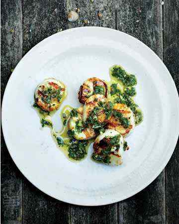 grilledscallopslemonsalsaverde