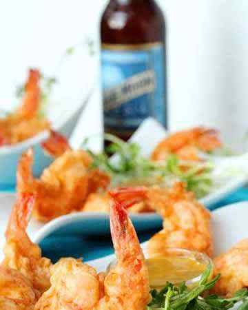 tempurashrimphoneymustarddippingsauce