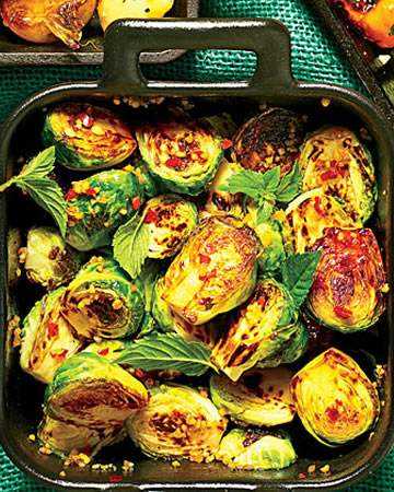 castironblisteredbrusselssprouts