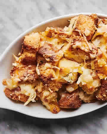 fallsquashleekbreadpudding