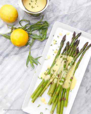 roastedasparagushollandaisesauce