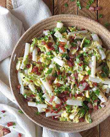 salsifycabbagebaconcream